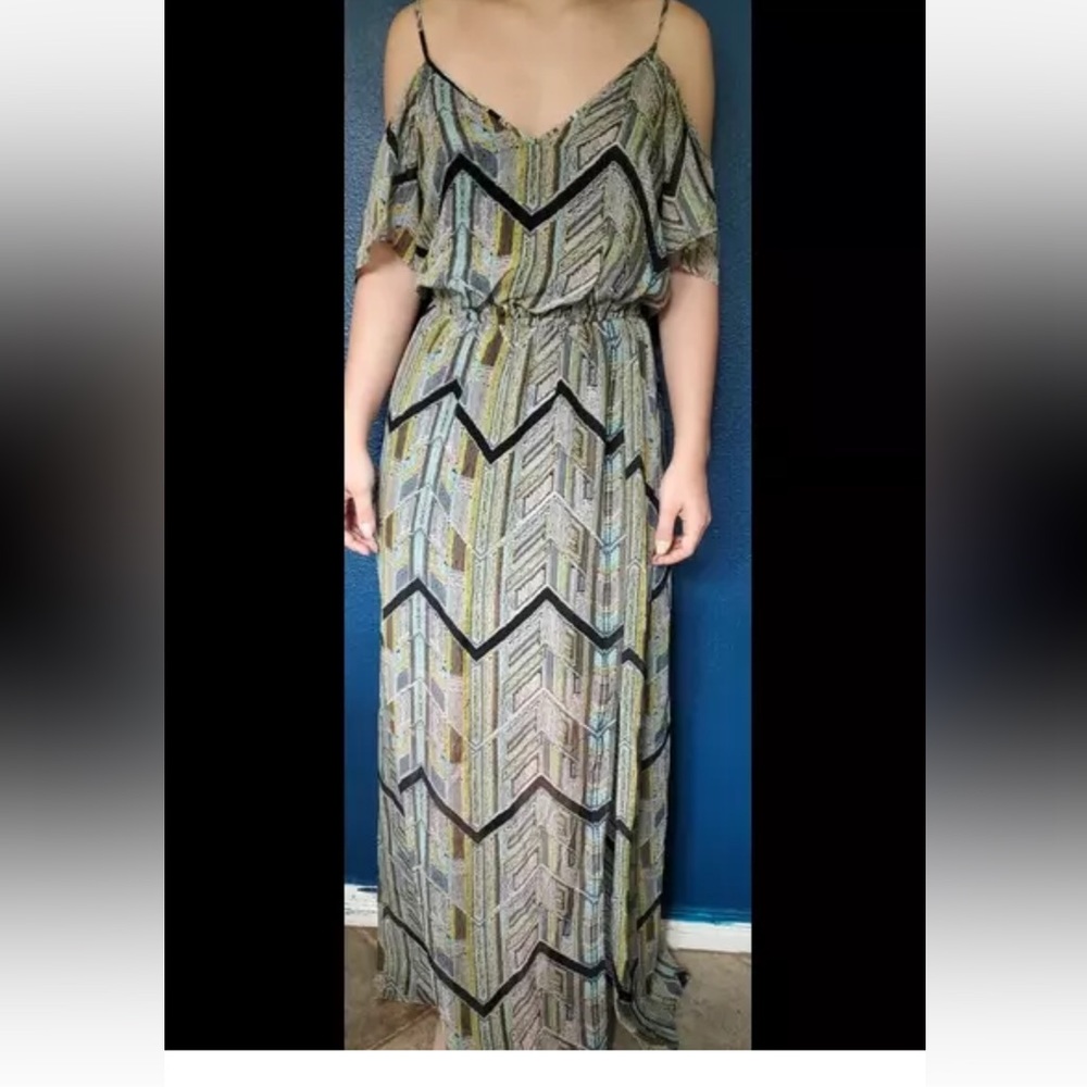 anthropology maxi dress new with tags